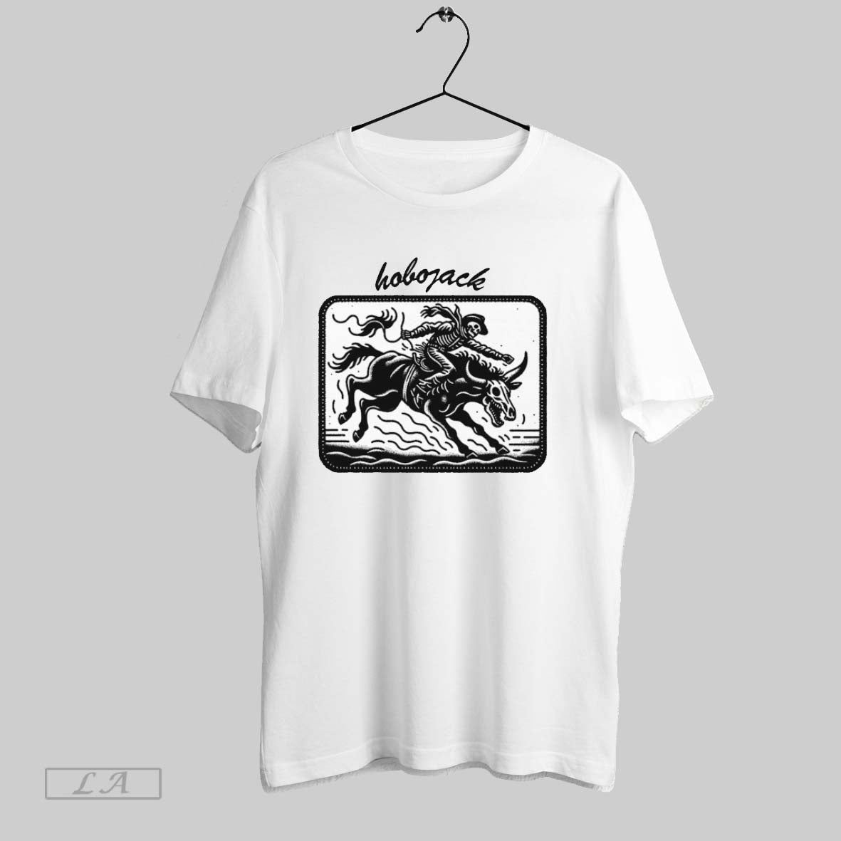 Original Hobo Jack El Bronco Skeleton - Adult & Kids T-Shirts, Sweatshirts & Hoodies apparel design preview 1