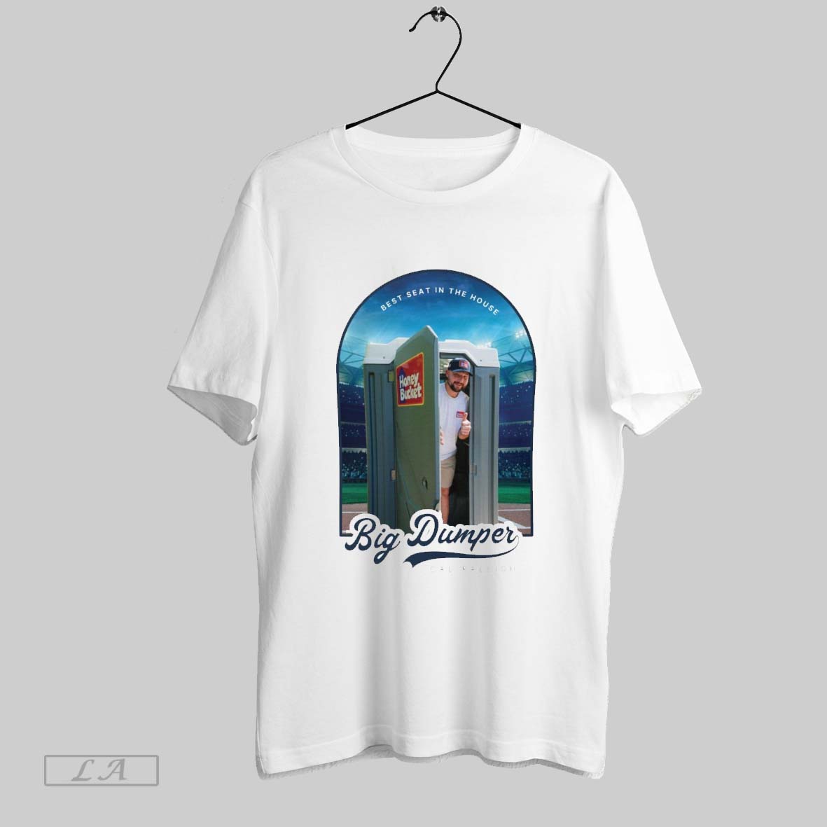 Original Honey Bucket X Big Dumper Best Seat In The - Adult & Kids T-Shirts, Sweatshirts & Hoodies apparel design preview 1