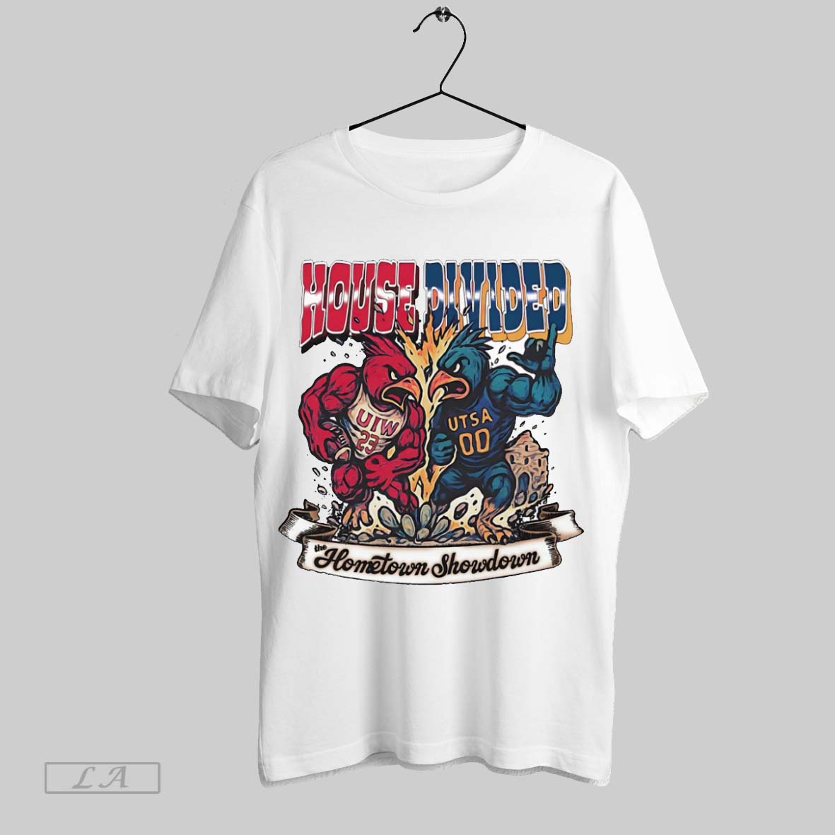Original House Divided San Antonio Uiw Vs Utsa - Adult & Kids T-Shirts, Sweatshirts & Hoodies apparel design preview 1