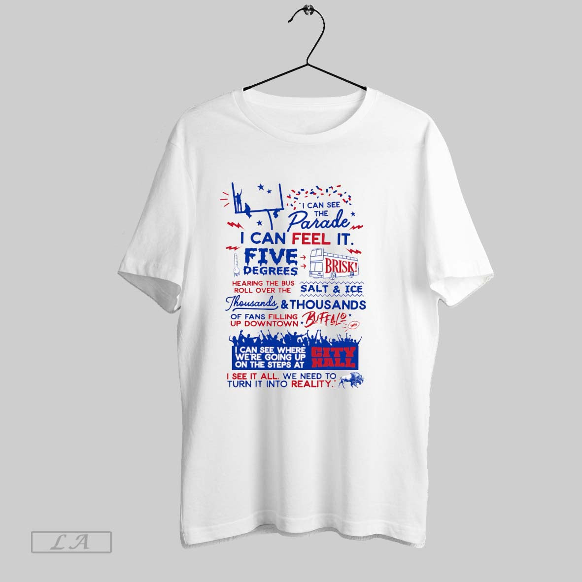 Original I Can See The Parade Feel It Five Degrees - Adult & Kids T-Shirts, Sweatshirts & Hoodies apparel design preview 1