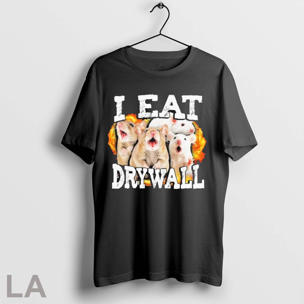 Original I Eat Drywall Rats - Adult & Kids T-Shirts, Sweatshirts & Hoodies apparel design preview 1
