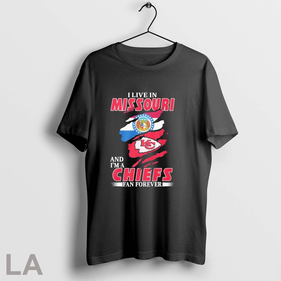 Original I Live In Missouri And Im A Kansas City - Adult & Kids T-Shirts, Sweatshirts & Hoodies apparel design preview 1