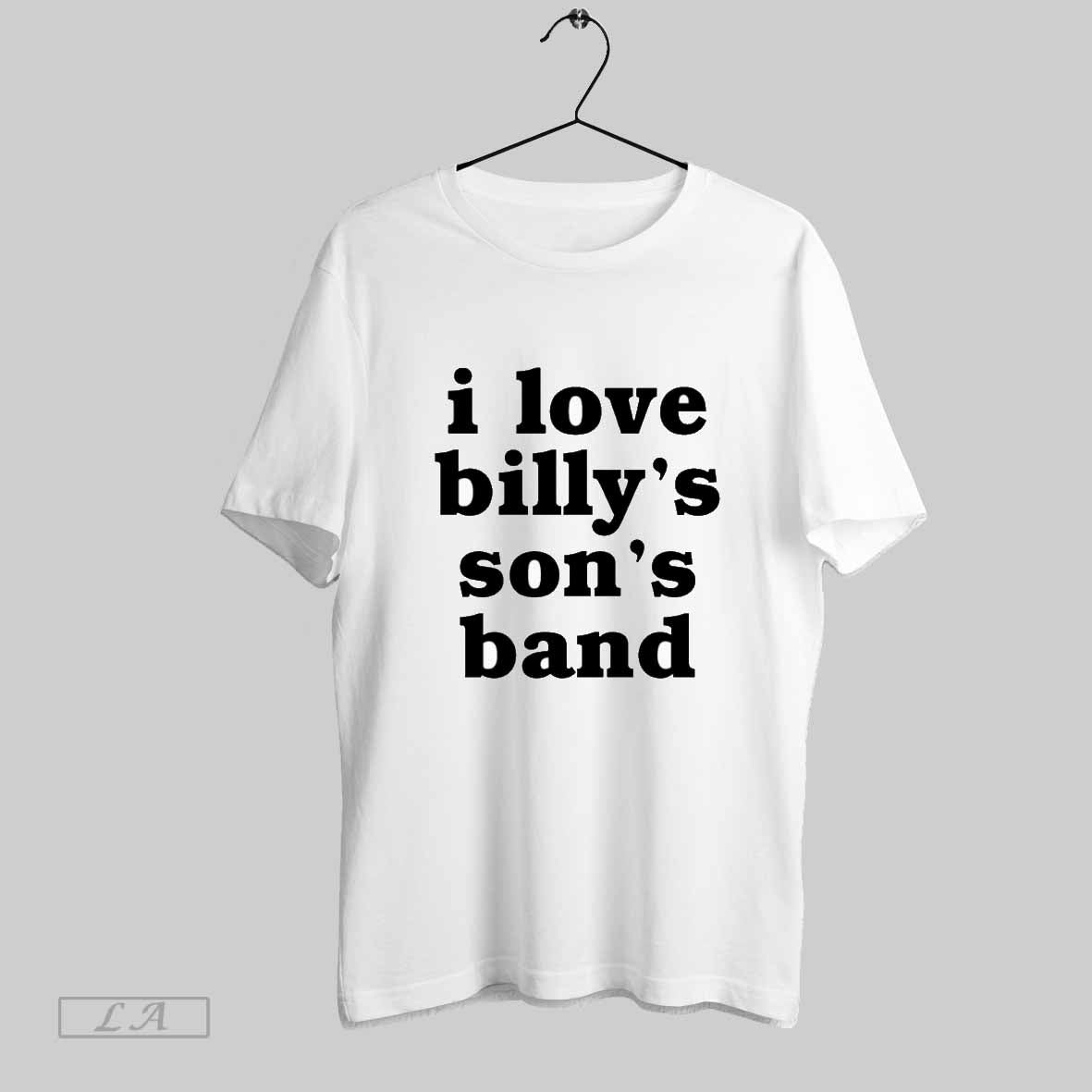 Original I Love Billys Sons Band - Adult & Kids T-Shirts, Sweatshirts & Hoodies apparel design preview 1
