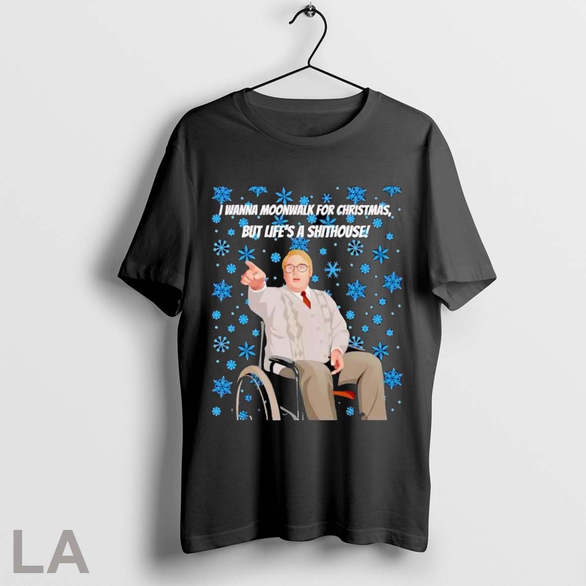Original I Wanna Moonwalk For Christmas But Lifes A - Adult & Kids T-Shirts, Sweatshirts & Hoodies apparel design preview 1