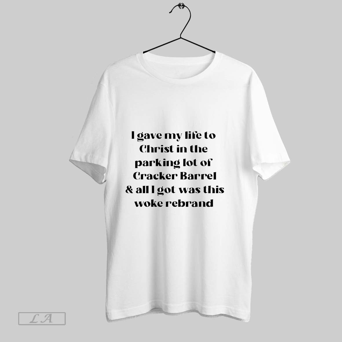 Original I Gave My Life To Christ In The Parking Lot - Adult & Kids T-Shirts, Sweatshirts & Hoodies apparel design preview 1