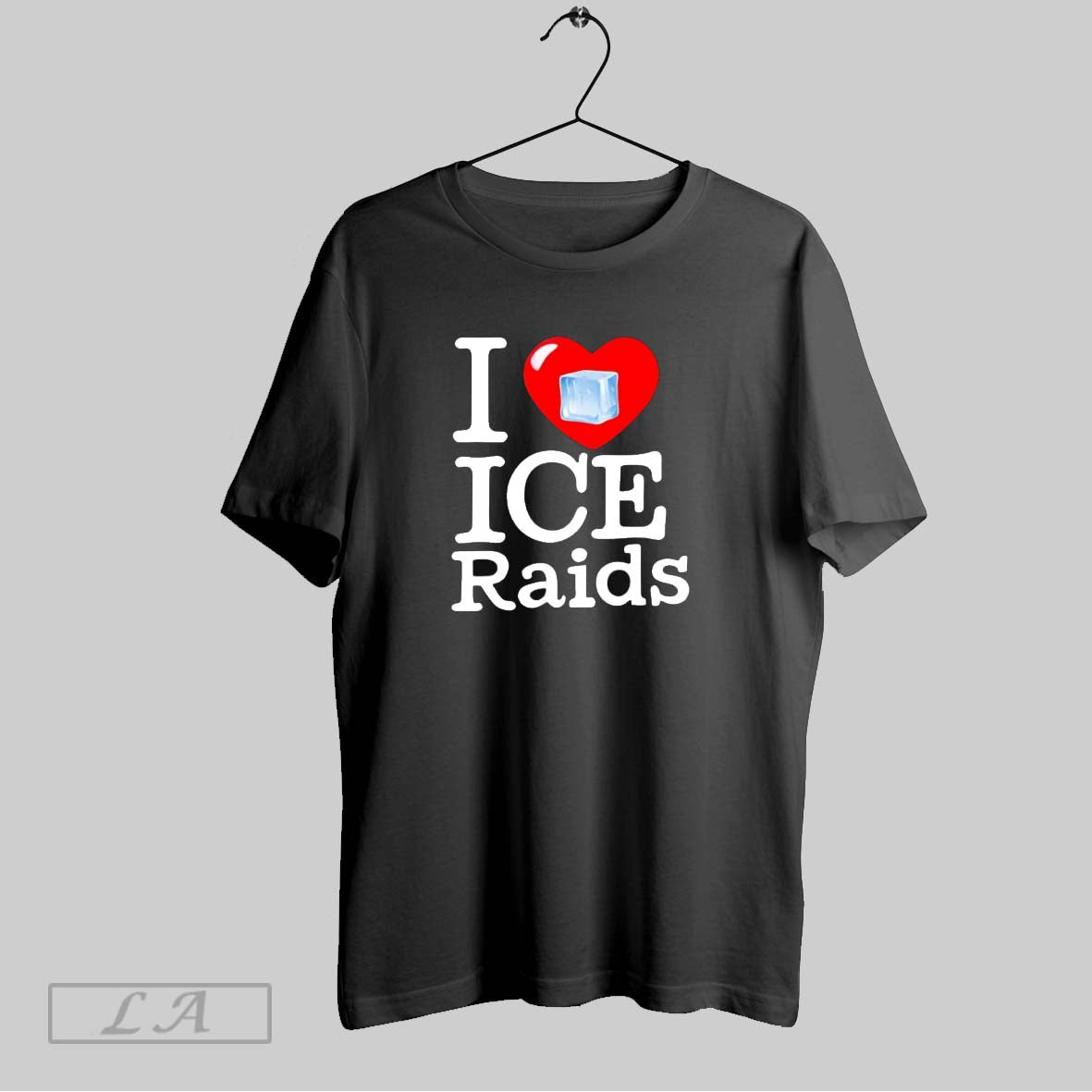 Original I Love Ice Raids - Adult & Kids T-Shirts, Sweatshirts & Hoodies apparel design preview 1