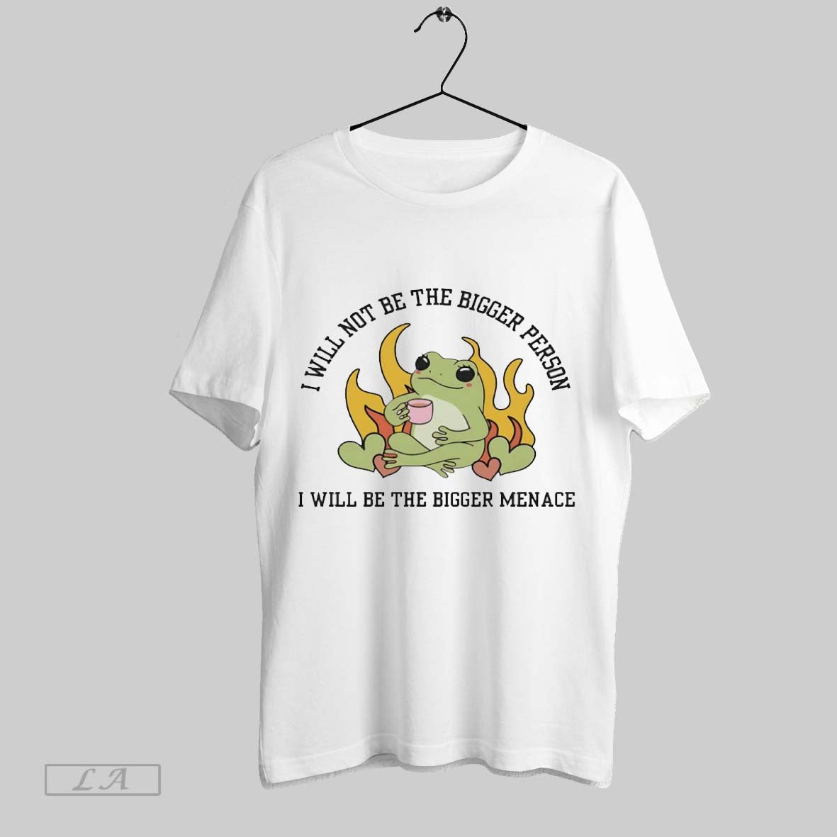 Original I Will Not Be The Bigger Person Menace - Adult & Kids T-Shirts, Sweatshirts & Hoodies apparel design preview 1