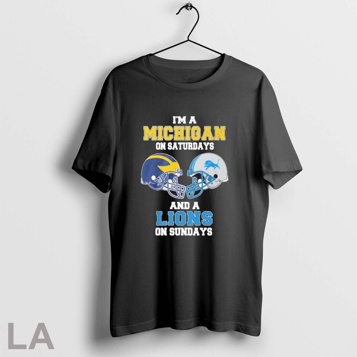 Original Im A Michigan Wolverines On Saturdays And - Adult & Kids T-Shirts, Sweatshirts & Hoodies apparel design preview 1