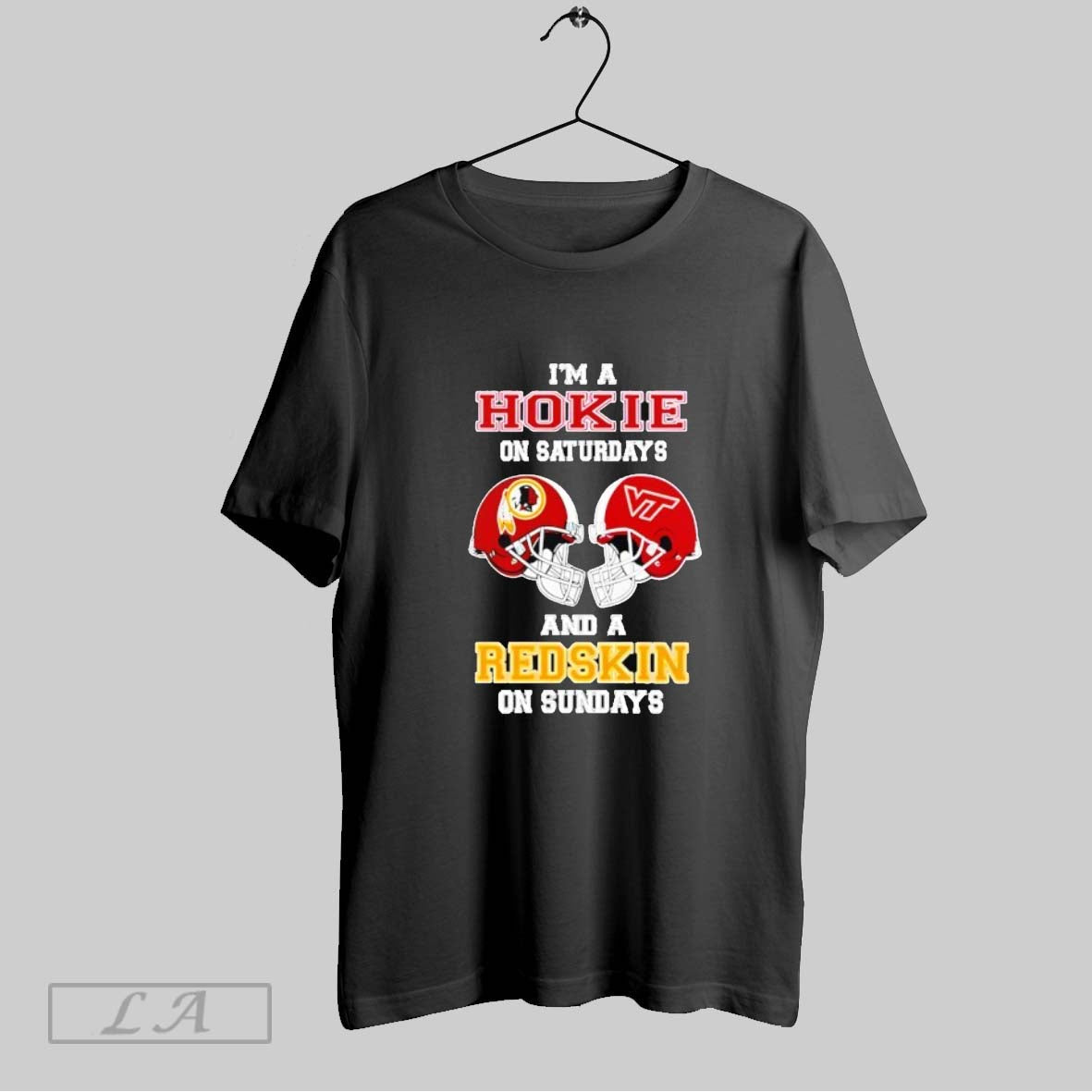 Original Im A Virginia Tech Hokies On Saturdays And - Adult & Kids T-Shirts, Sweatshirts & Hoodies apparel design preview 1
