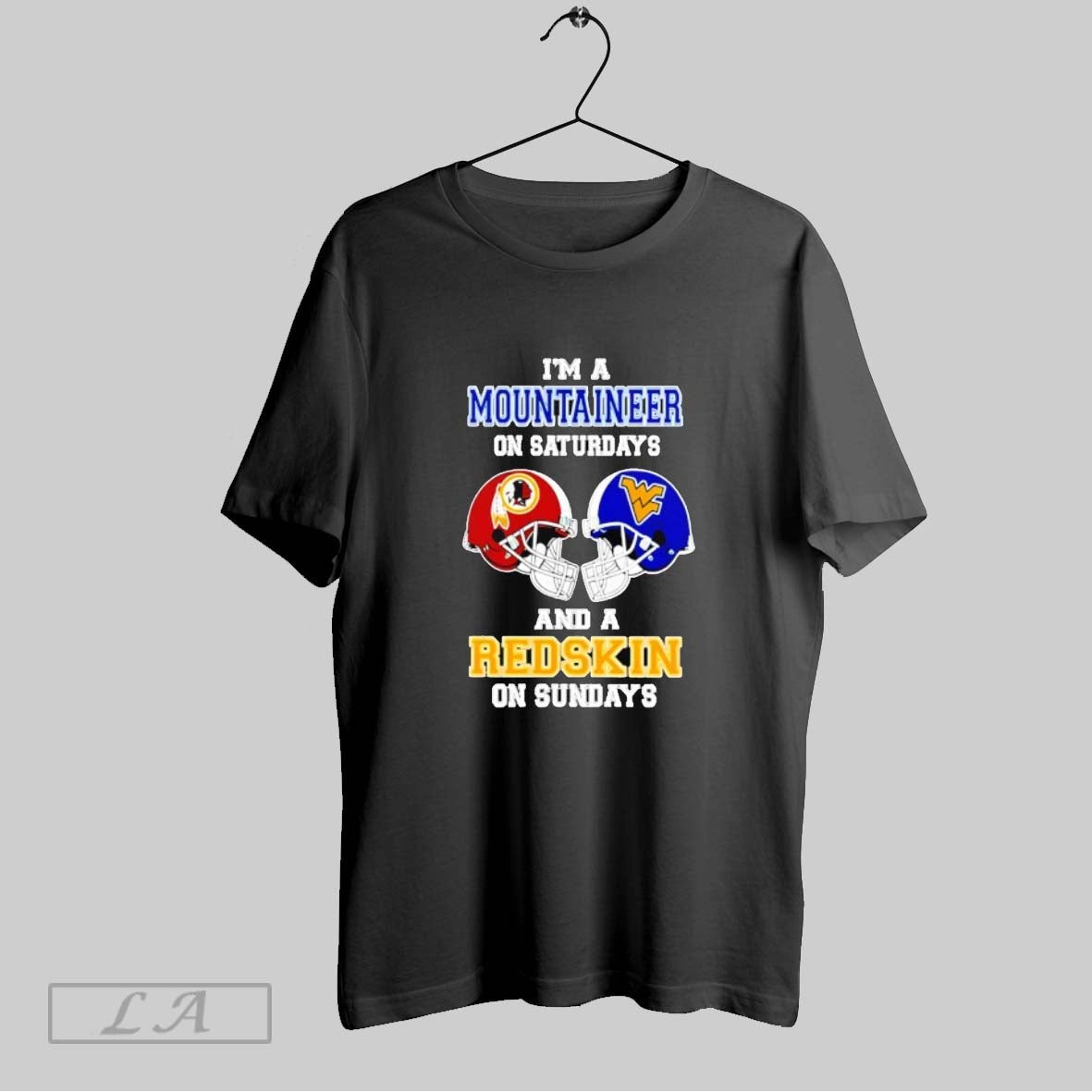 Original Im A West Virginia Mountaineers On Saturdays - Adult & Kids T-Shirts, Sweatshirts & Hoodies apparel design preview 1