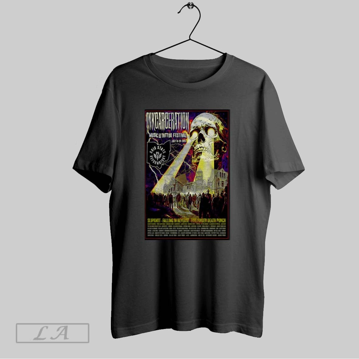 Original Inkcarceration State Reformatory Mansfield - Adult & Kids T-Shirts, Sweatshirts & Hoodies apparel design preview 1