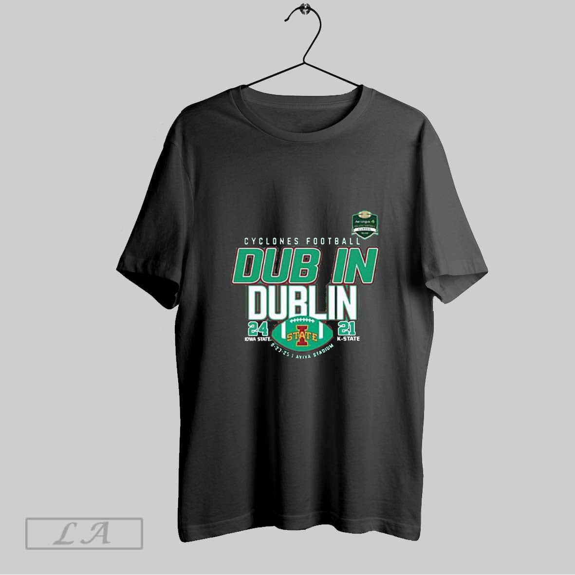 Original Iowa State Cyclones Football Dub In Dublin - Adult & Kids T-Shirts, Sweatshirts & Hoodies apparel design preview 1