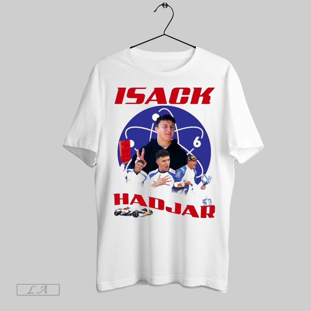 Original Isack Hadjar F1 Atom - Adult & Kids T-Shirts, Sweatshirts & Hoodies apparel design preview 1