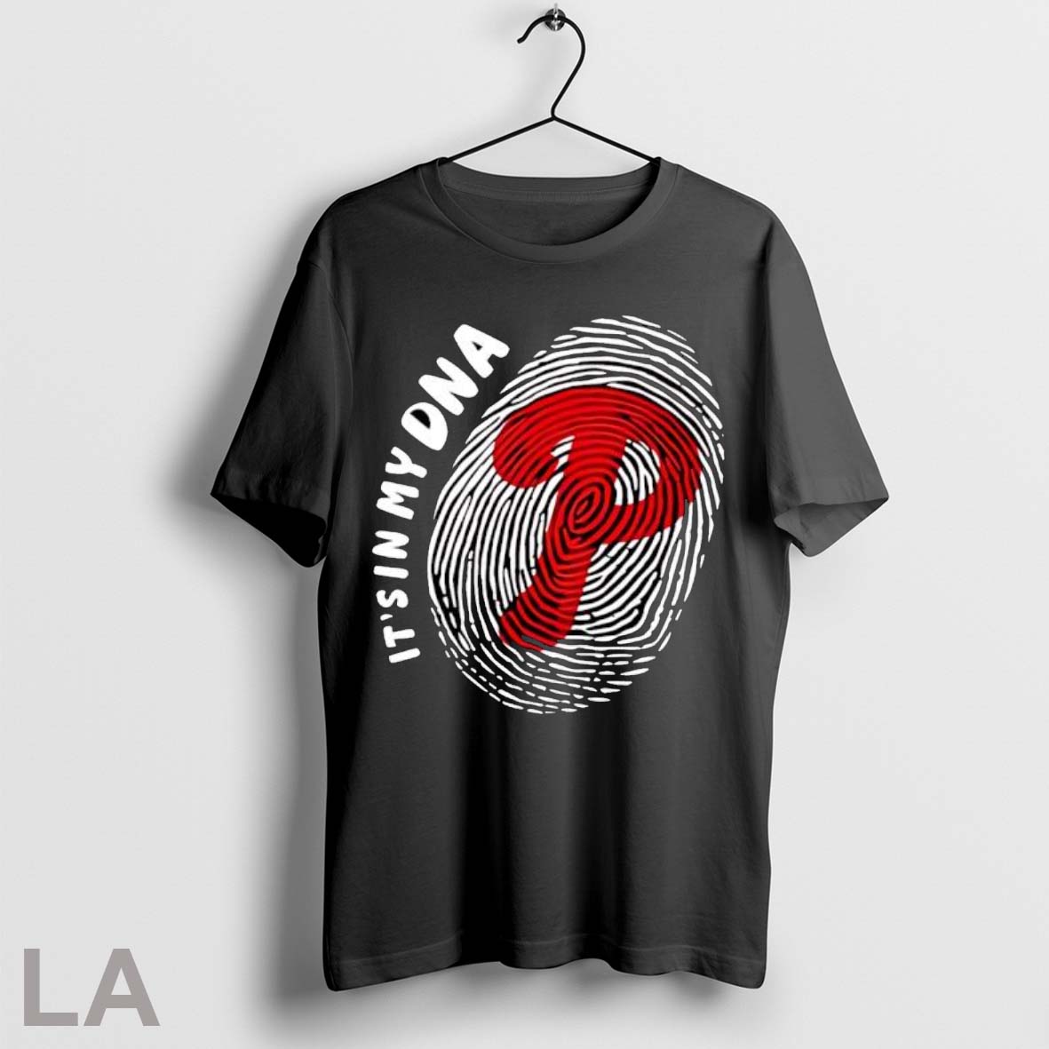 Original Its In My Dna Philadelphia Phillies P Logo - Adult & Kids T-Shirts, Sweatshirts & Hoodies apparel design preview 1