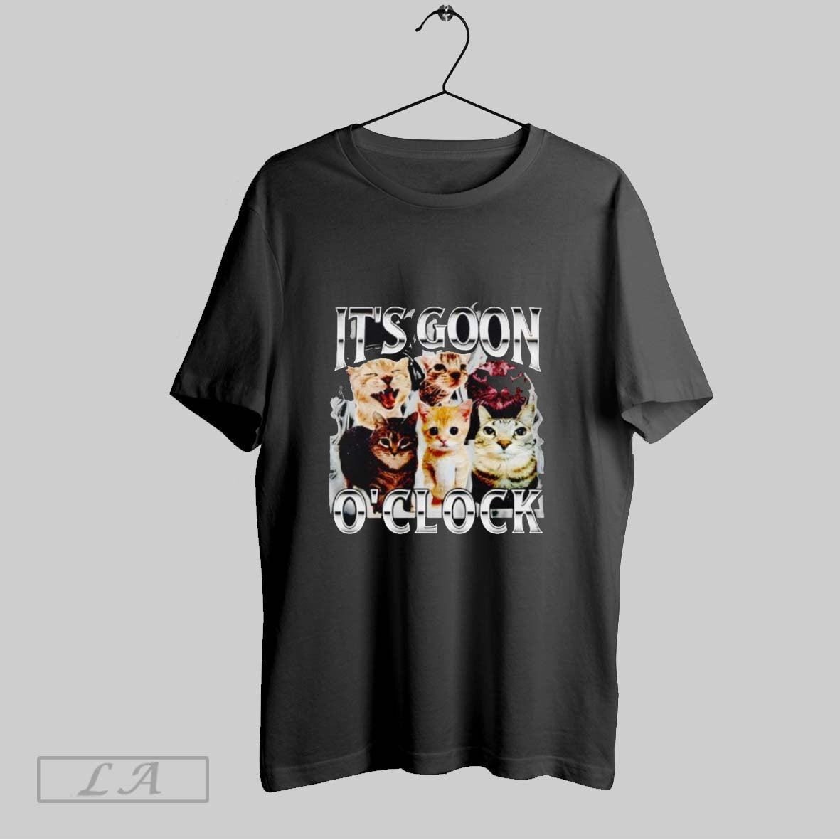 Original Its Goon Oclock Cat Meme - Adult & Kids T-Shirts, Sweatshirts & Hoodies apparel design preview 1