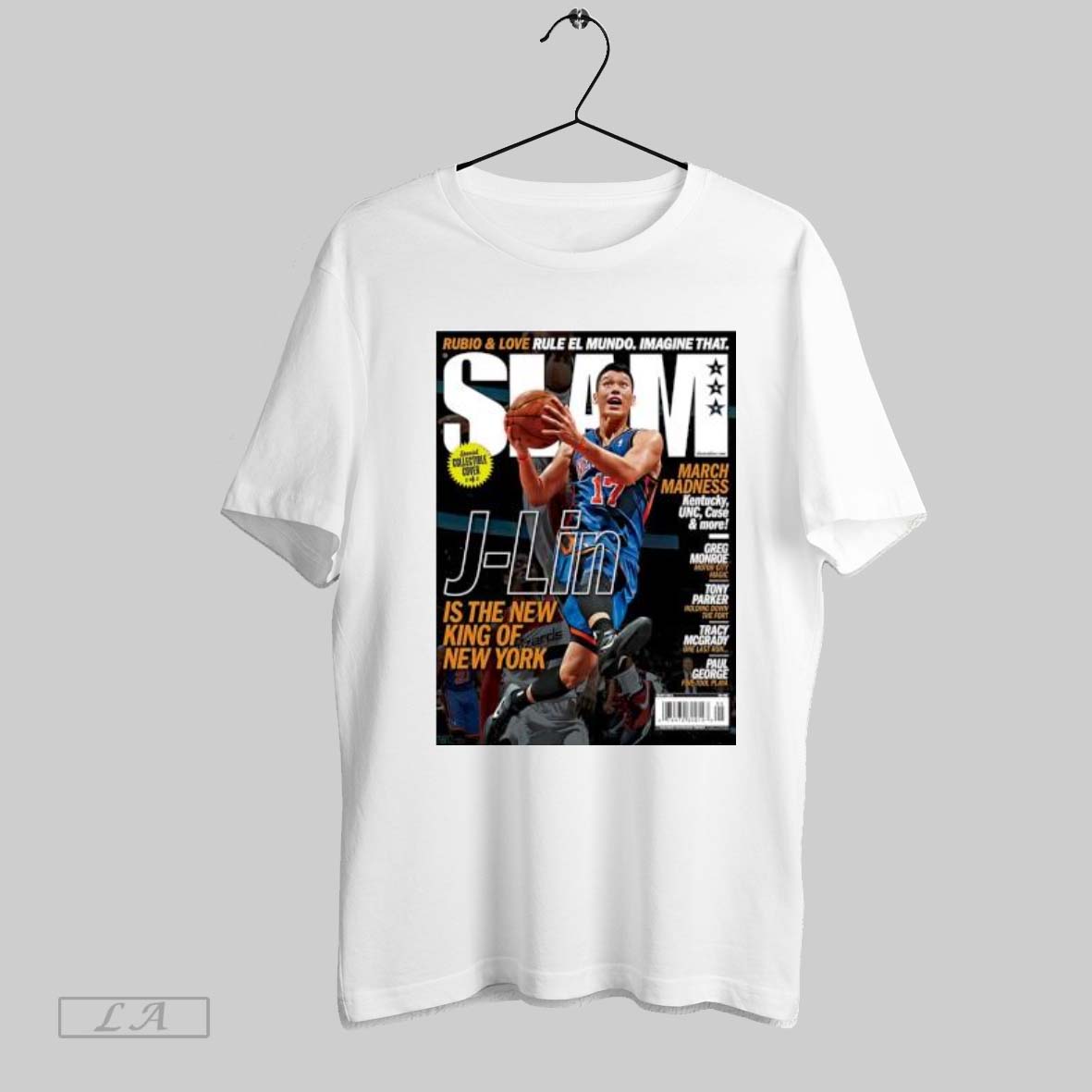 Original J Lin Is The New King Of York Basketball - Adult & Kids T-Shirts, Sweatshirts & Hoodies apparel design preview 1