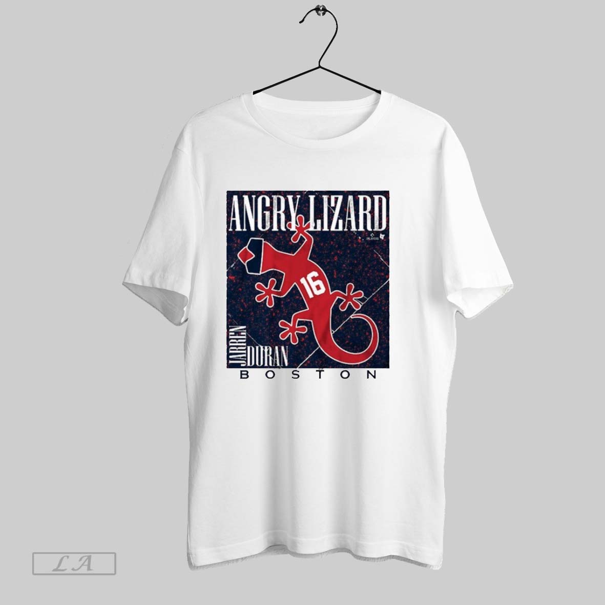 Original Jarren Duran Angry Lizard Boston Red Sox - Adult & Kids T-Shirts, Sweatshirts & Hoodies apparel design preview 1