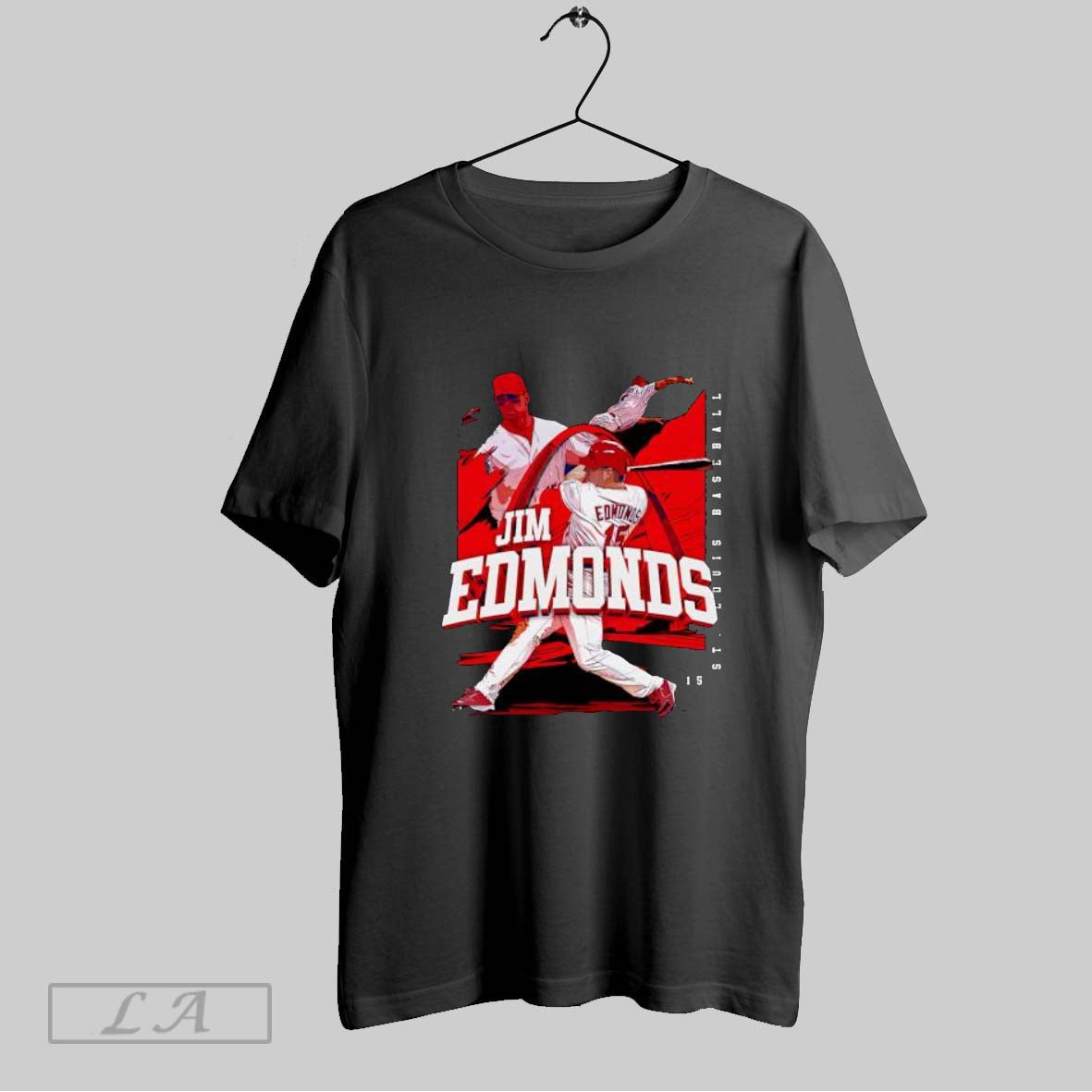 Original Jim Edmonds St Louis Player Name Graphic - Adult & Kids T-Shirts, Sweatshirts & Hoodies apparel design preview 1