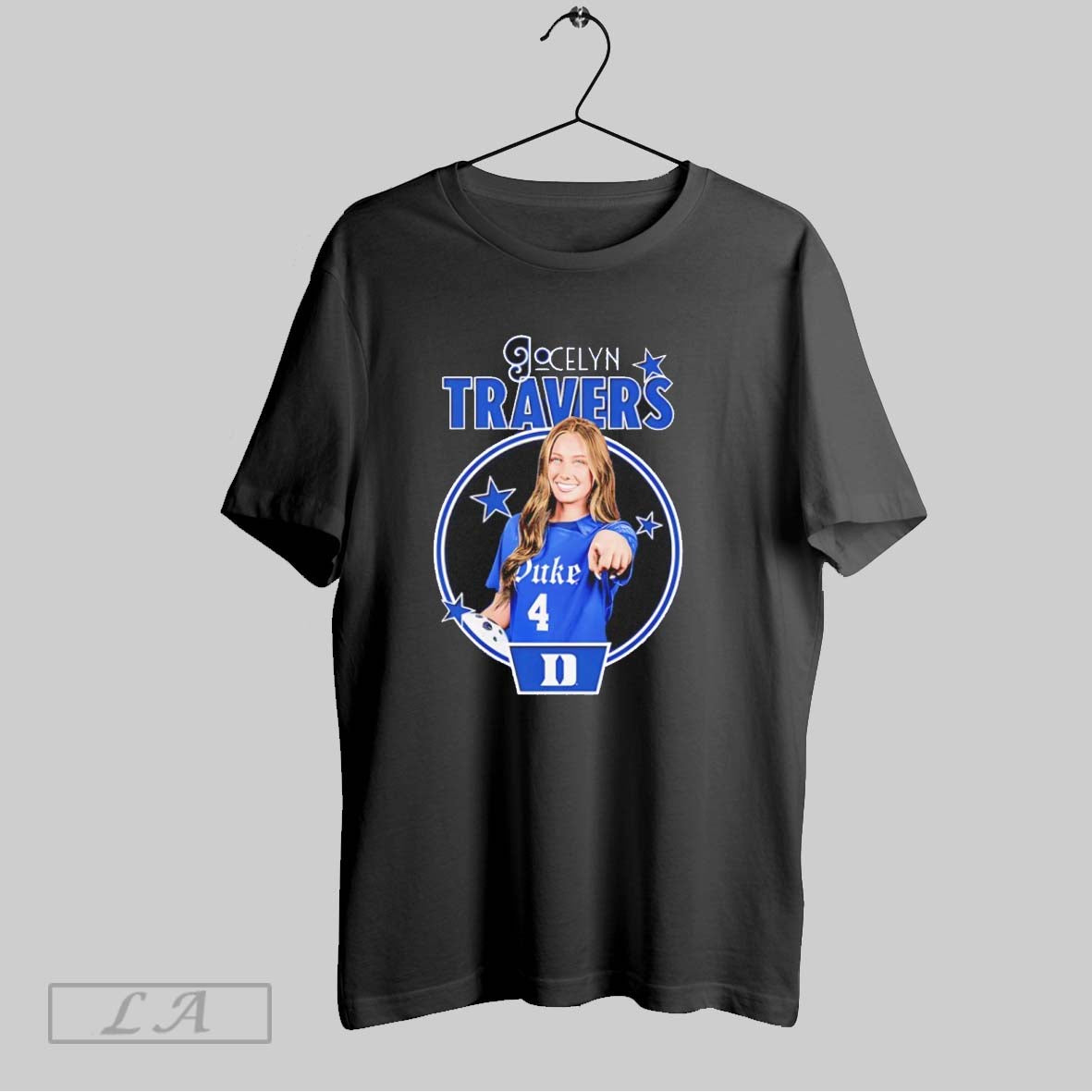 Original Jocelyn Travers Duke University Volleyball - Adult & Kids T-Shirts, Sweatshirts & Hoodies apparel design preview 1