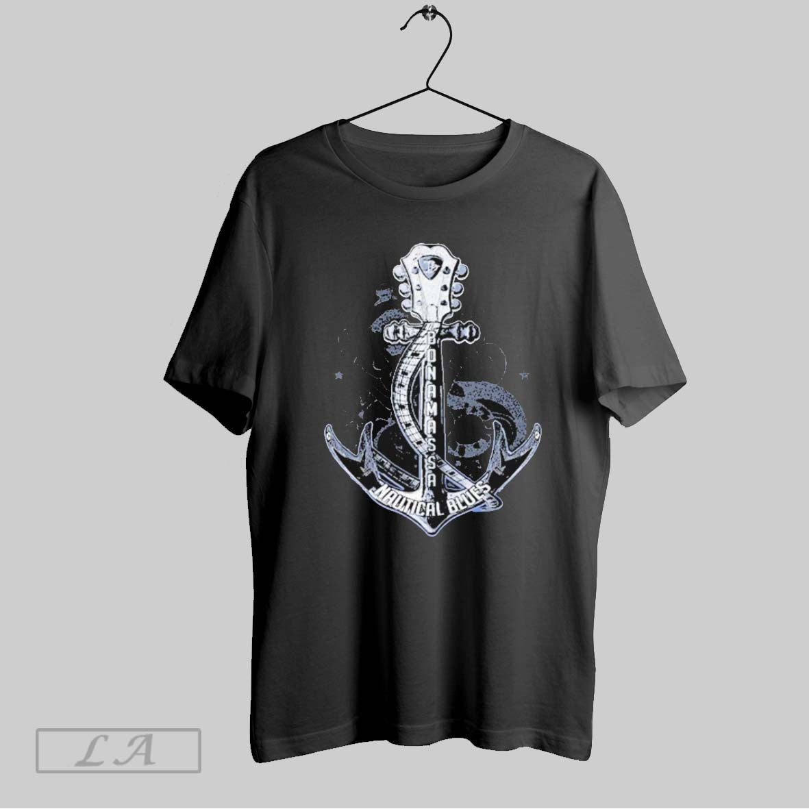 Original Joe Bonamassa Nautical Blues - Adult & Kids T-Shirts, Sweatshirts & Hoodies apparel design preview 1