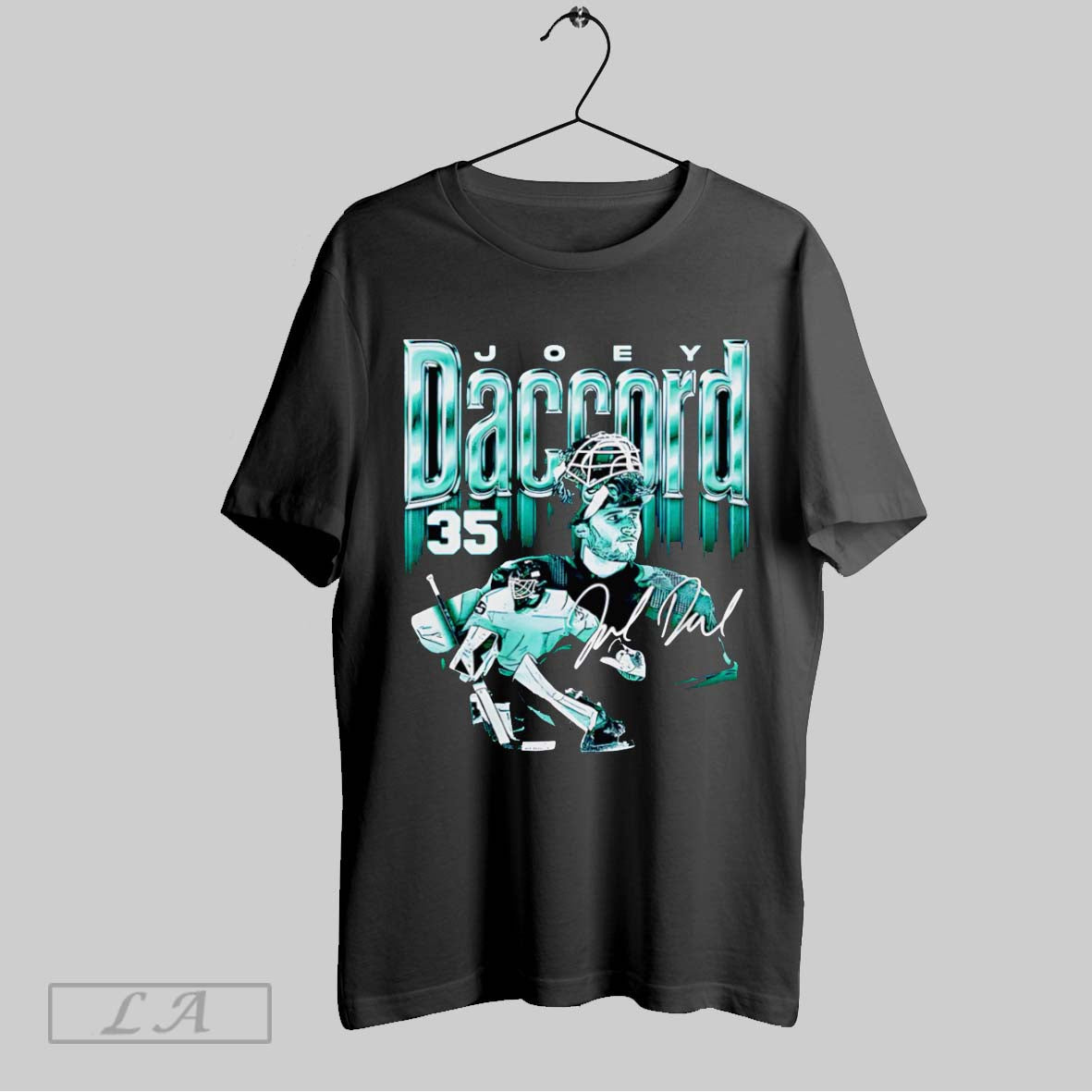 Original Joey Daccord Seattle Retro - Adult & Kids T-Shirts, Sweatshirts & Hoodies apparel design preview 1