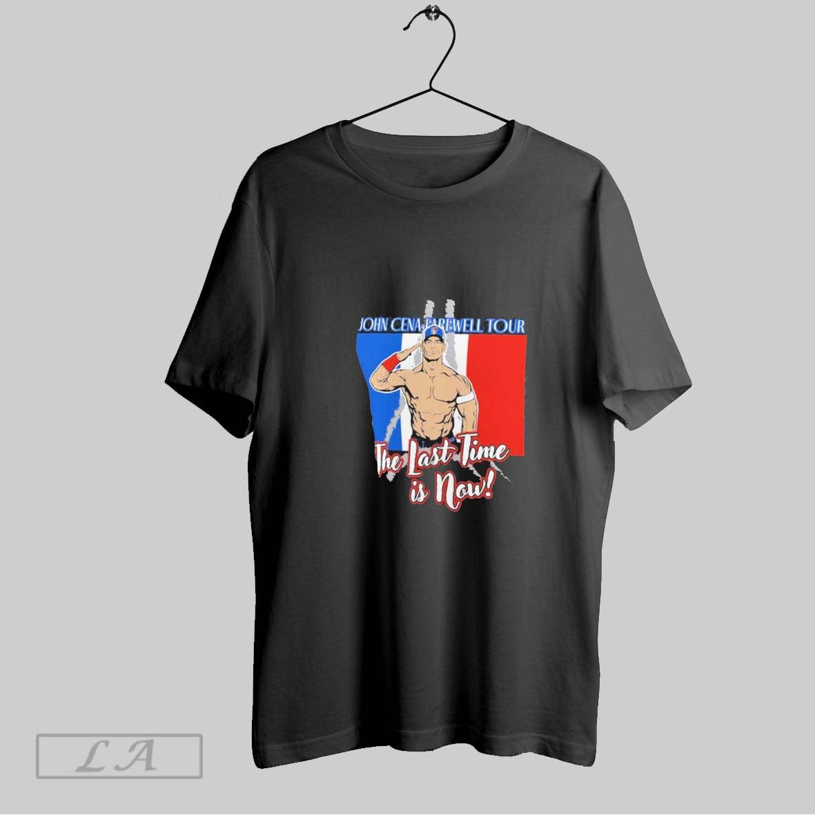 Original John Cena Farewell Tour 2025 Paris - Adult & Kids T-Shirts, Sweatshirts & Hoodies apparel design preview 1
