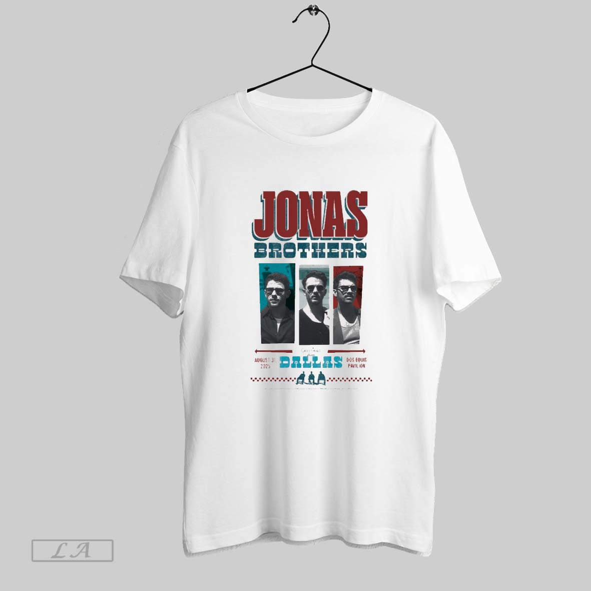 Original Jonas Brothers August 31 2025 Dos Equis - Adult & Kids T-Shirts, Sweatshirts & Hoodies apparel design preview 1