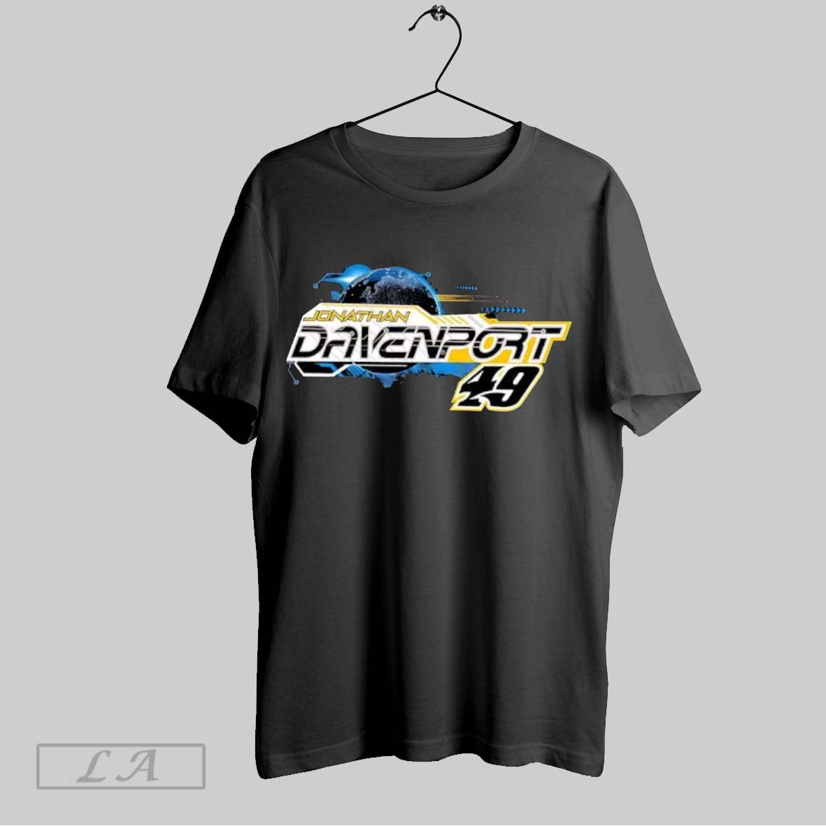Original Jonathan Davenport 49 Racing - Adult & Kids T-Shirts, Sweatshirts & Hoodies apparel design preview 1