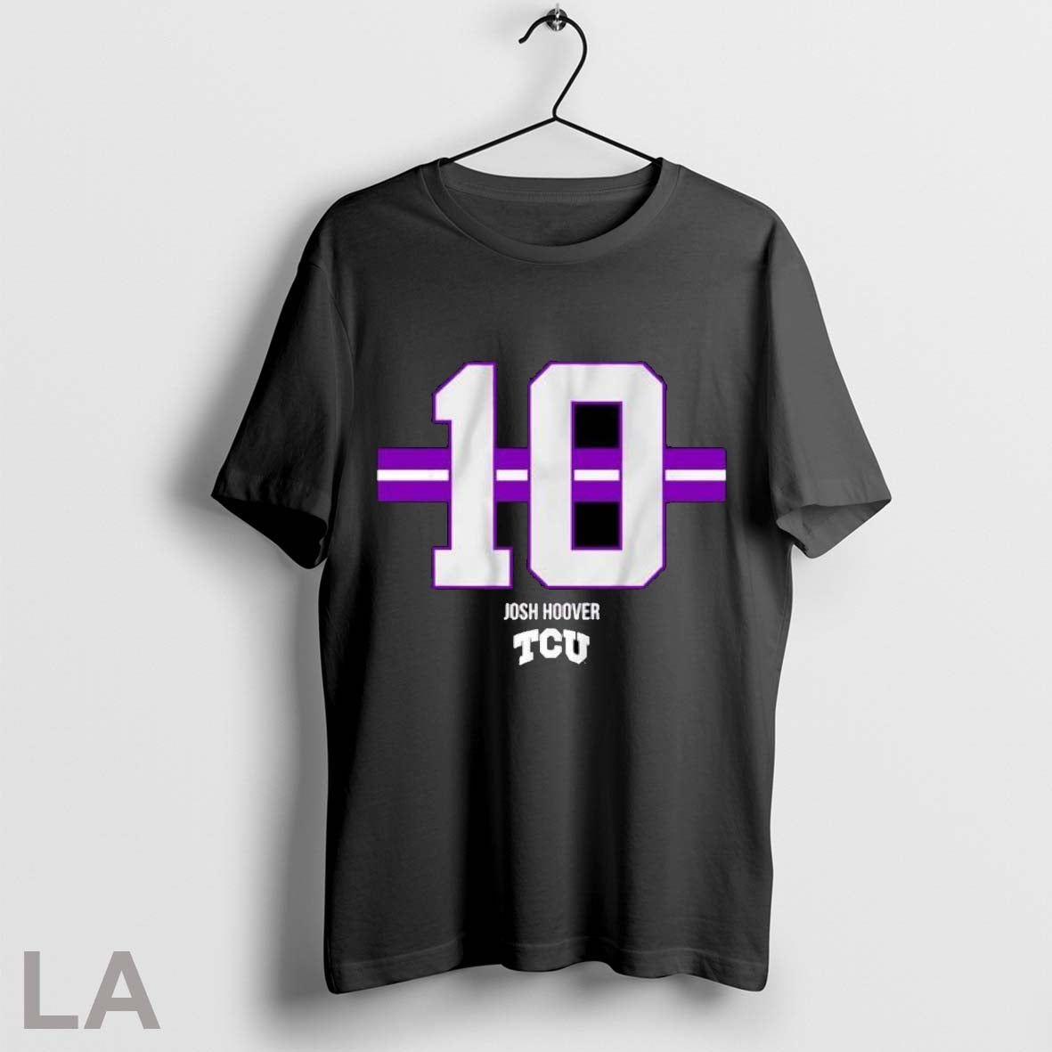 Original Josh Hoover 10 Stripe Tcu Football - Adult & Kids T-Shirts, Sweatshirts & Hoodies apparel design preview 1