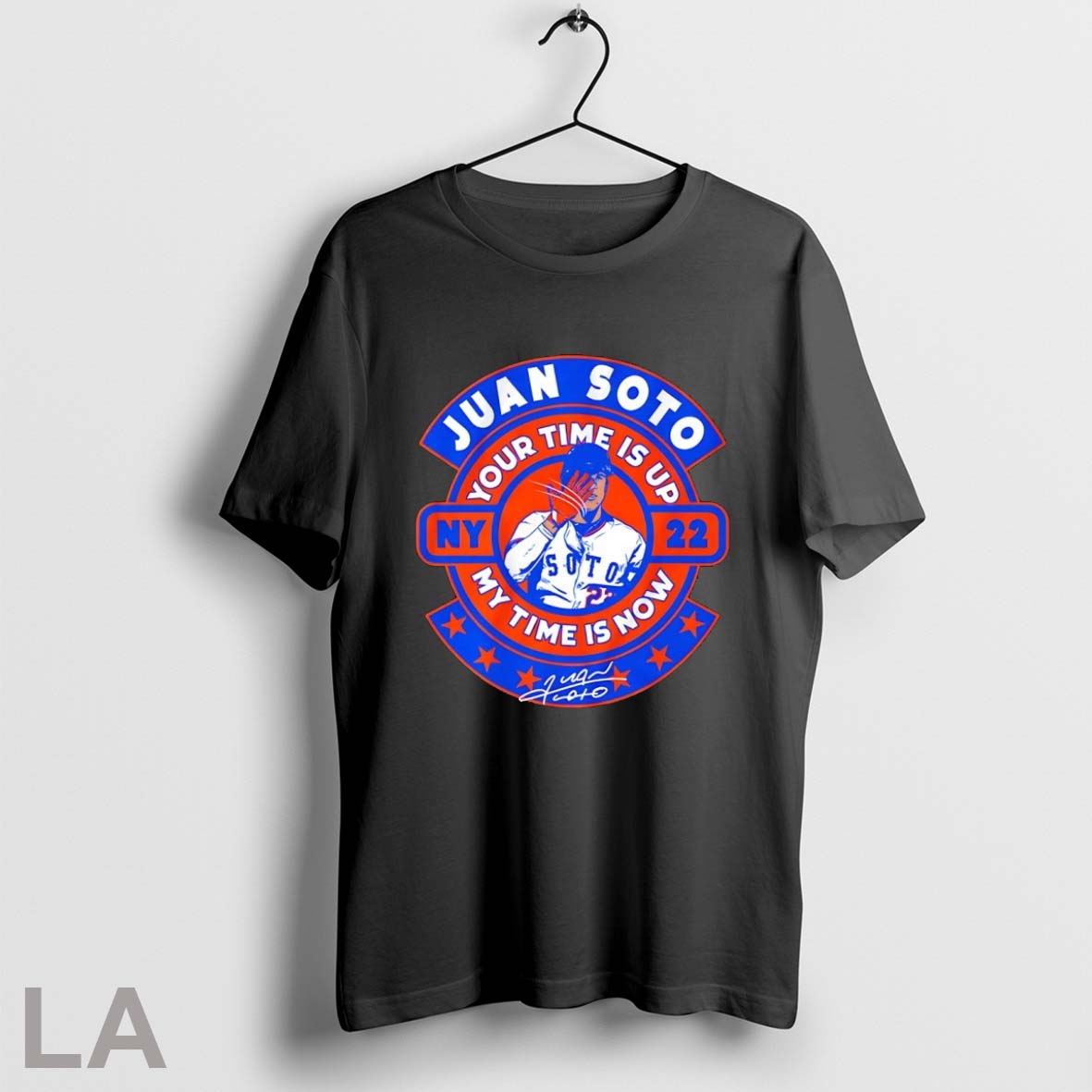 Original Juan Soto Ny 22 Your Time Is Up My Now - Adult & Kids T-Shirts, Sweatshirts & Hoodies apparel design preview 1