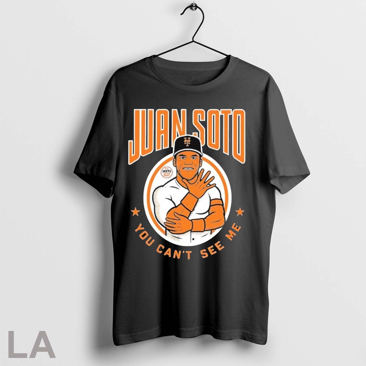 Original Juan Soto You Cant See Me New York Mets - Adult & Kids T-Shirts, Sweatshirts & Hoodies apparel design preview 1