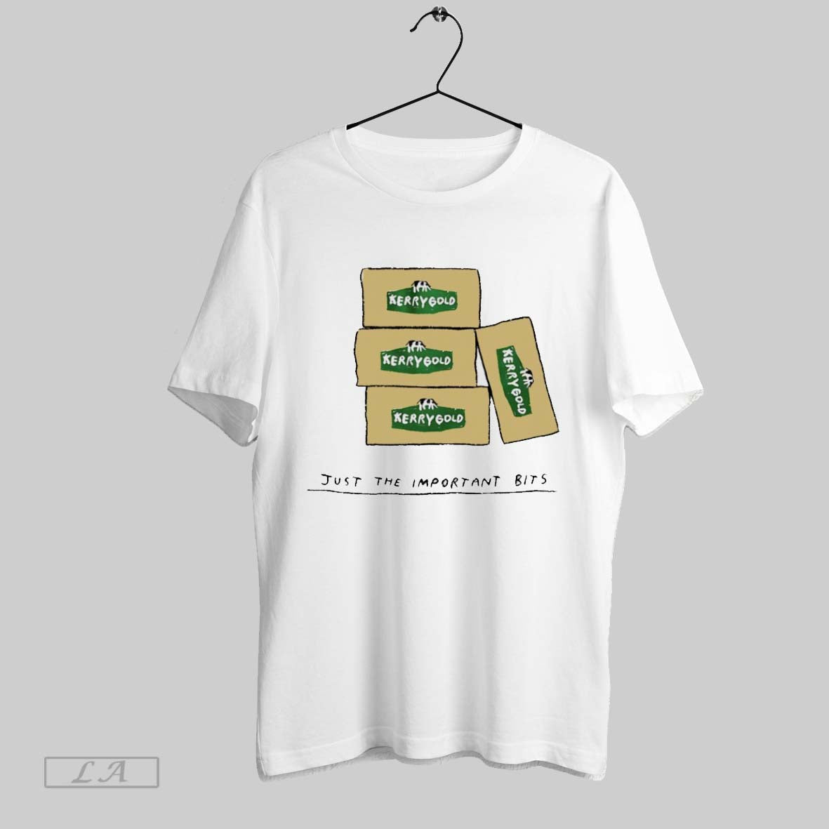 Original Just The Important Bits Kerrygold - Adult & Kids T-Shirts, Sweatshirts & Hoodies apparel design preview 1
