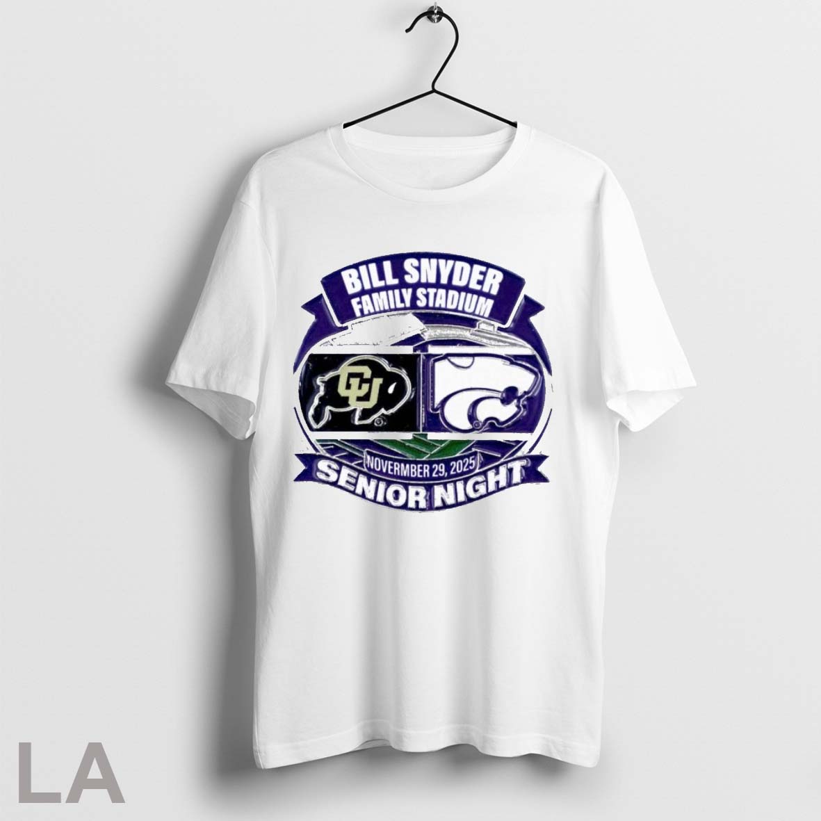 Original K State Wildcats Vs Colorado Buffaloes 2025 - Adult & Kids T-Shirts, Sweatshirts & Hoodies apparel design preview 1