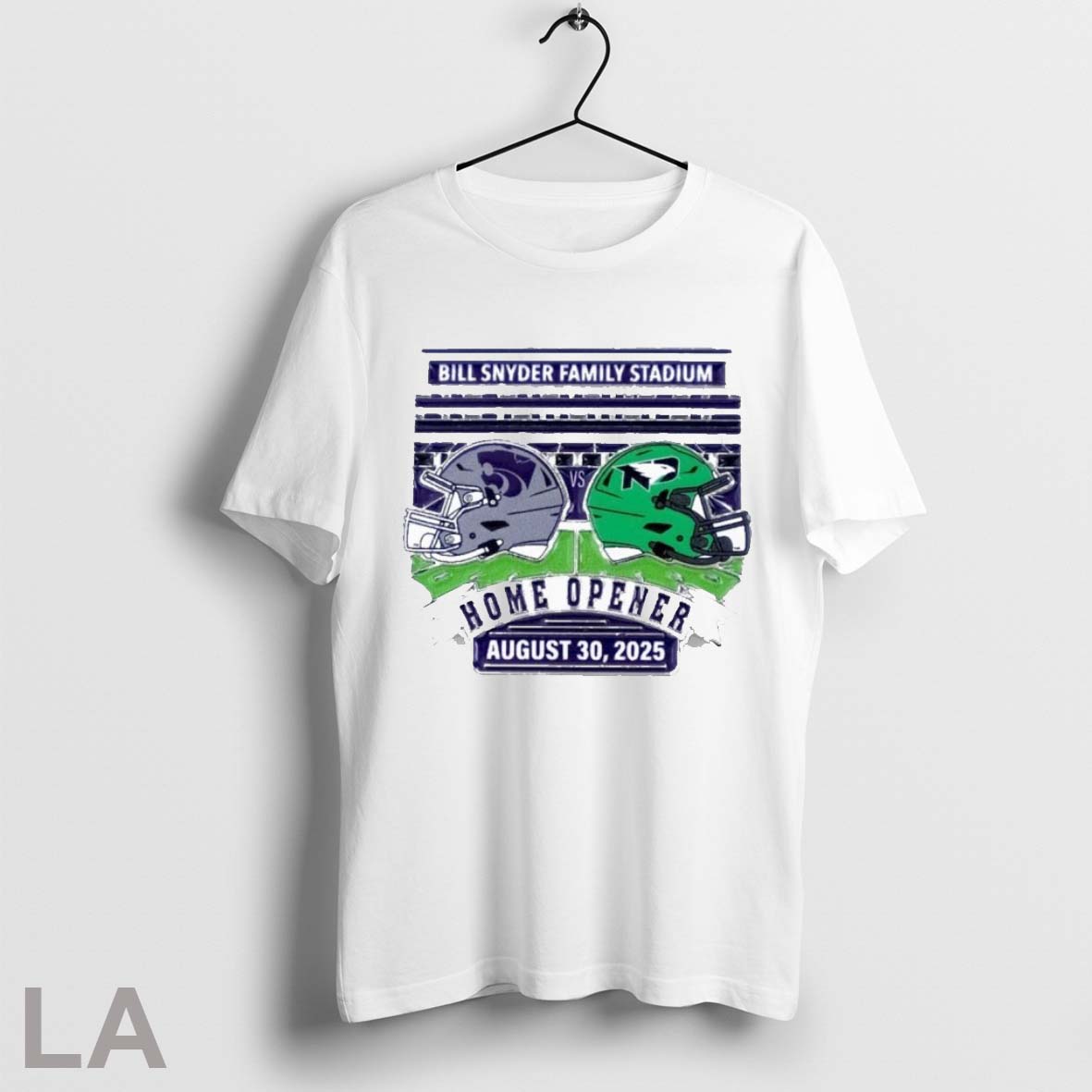 Original K State Wildcats Vs North Dakota Fighting - Adult & Kids T-Shirts, Sweatshirts & Hoodies apparel design preview 1