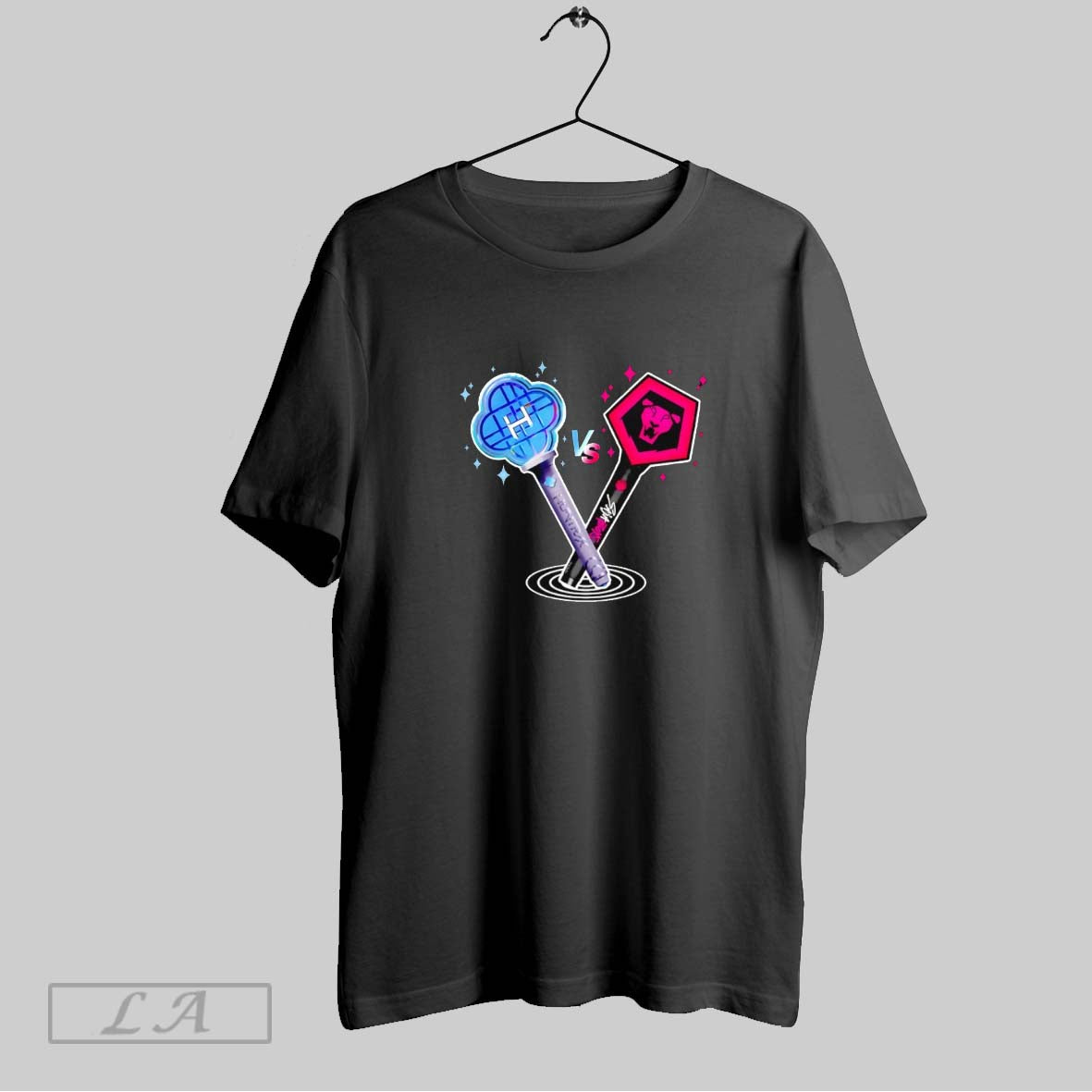 Original Kpop Demon Hunters Huntr X And Saja Boys - Adult & Kids T-Shirts, Sweatshirts & Hoodies apparel design preview 1