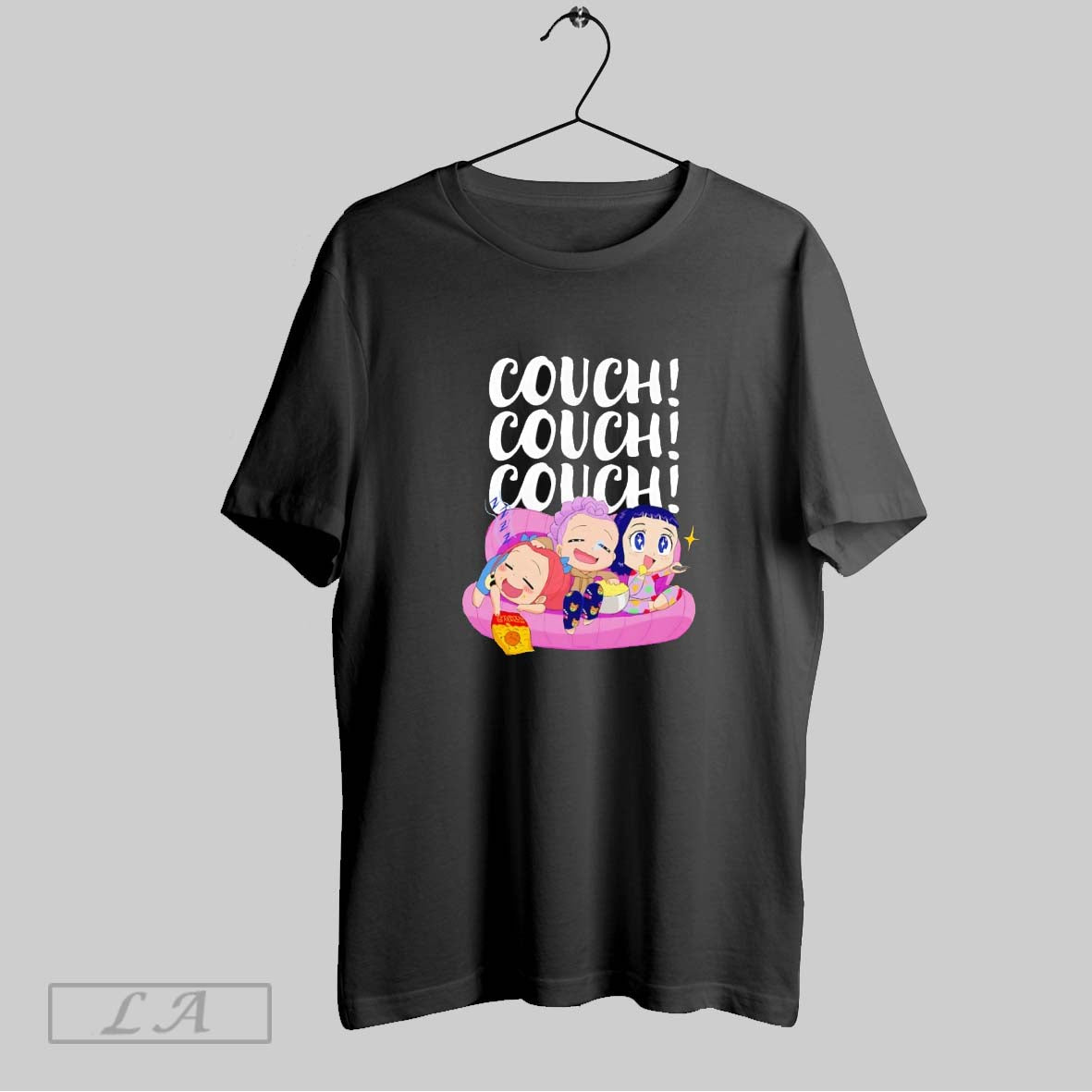 Original Kpop Demon Hunters Couch - Adult & Kids T-Shirts, Sweatshirts & Hoodies apparel design preview 1