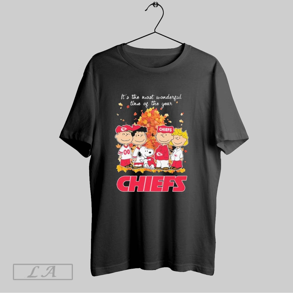 Original Kansas City Chiefs And Peanuts Character Its - Adult & Kids T-Shirts, Sweatshirts & Hoodies apparel design preview 1