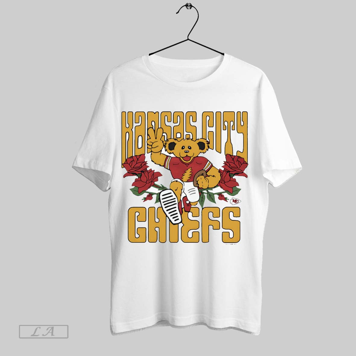 Original Kansas City Chiefs X Grateful Dead - Adult & Kids T-Shirts, Sweatshirts & Hoodies apparel design preview 1