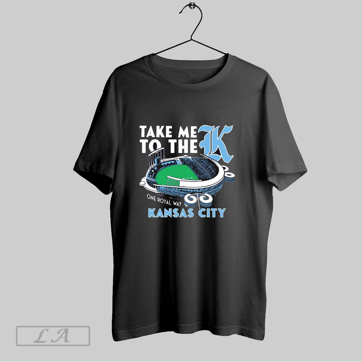 Original Kansas City Royals Take Me To The K One - Adult & Kids T-Shirts, Sweatshirts & Hoodies apparel design preview 1
