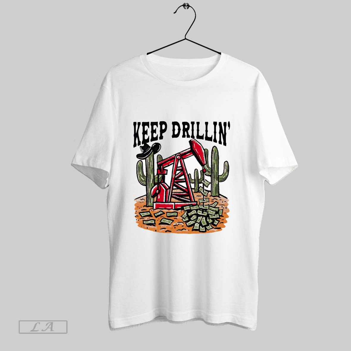 Original Keep Drillin Texas Tech Red Raiders - Adult & Kids T-Shirts, Sweatshirts & Hoodies apparel design preview 1
