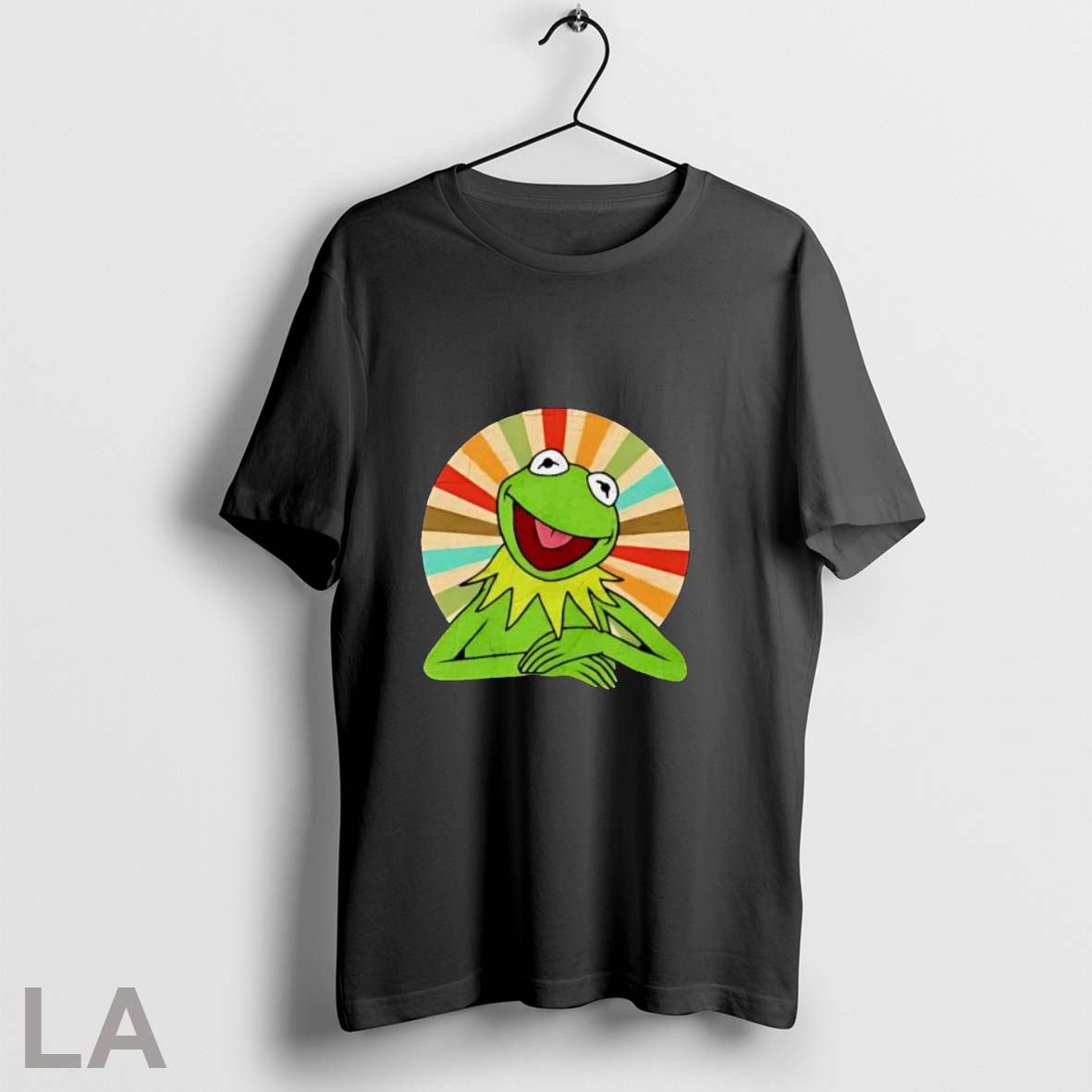 Original Kermit The Frog Vintage Retro Stripes - Adult & Kids T-Shirts, Sweatshirts & Hoodies apparel design preview 1
