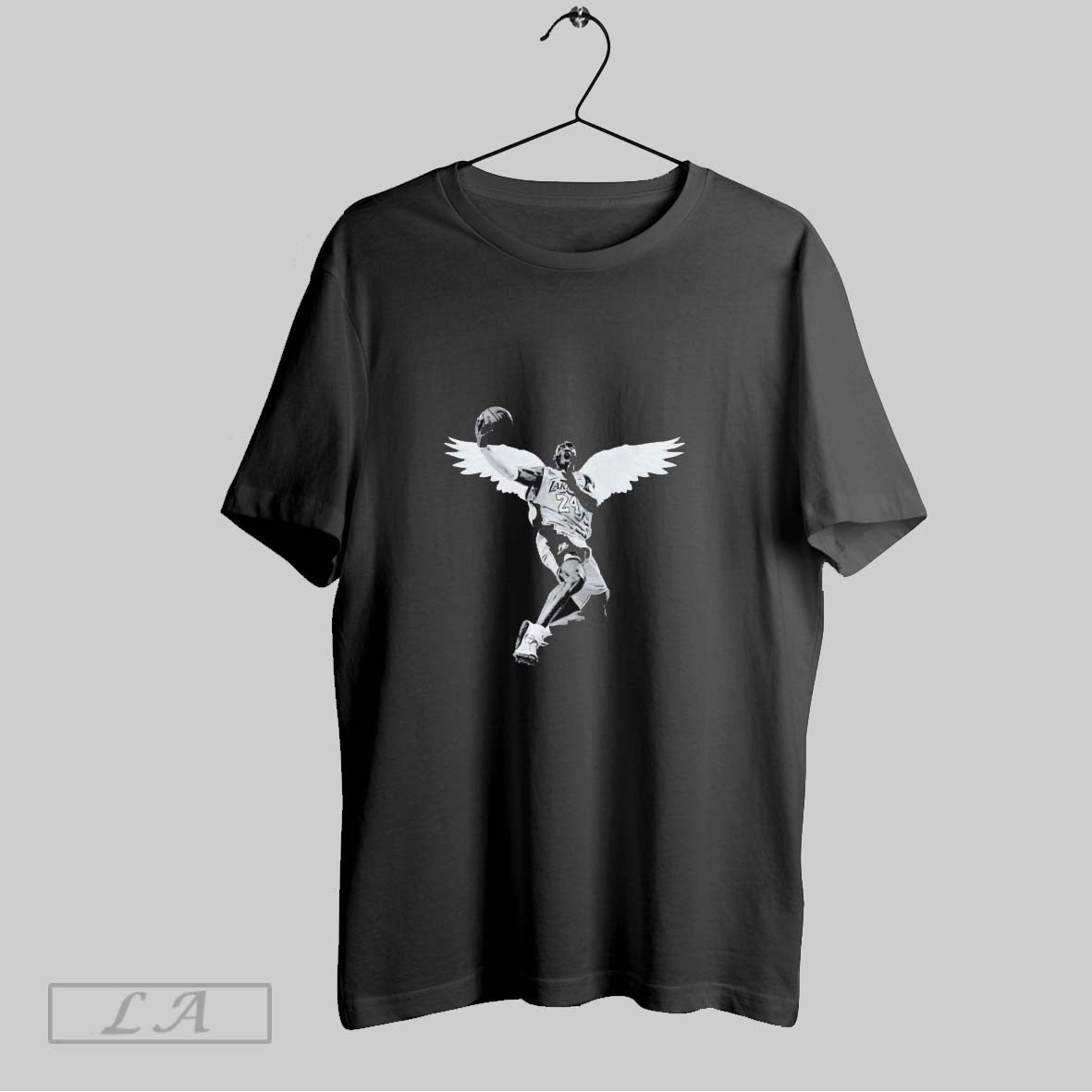 Original Kobe Bryant Angel Wings - Adult & Kids T-Shirts, Sweatshirts & Hoodies apparel design preview 1
