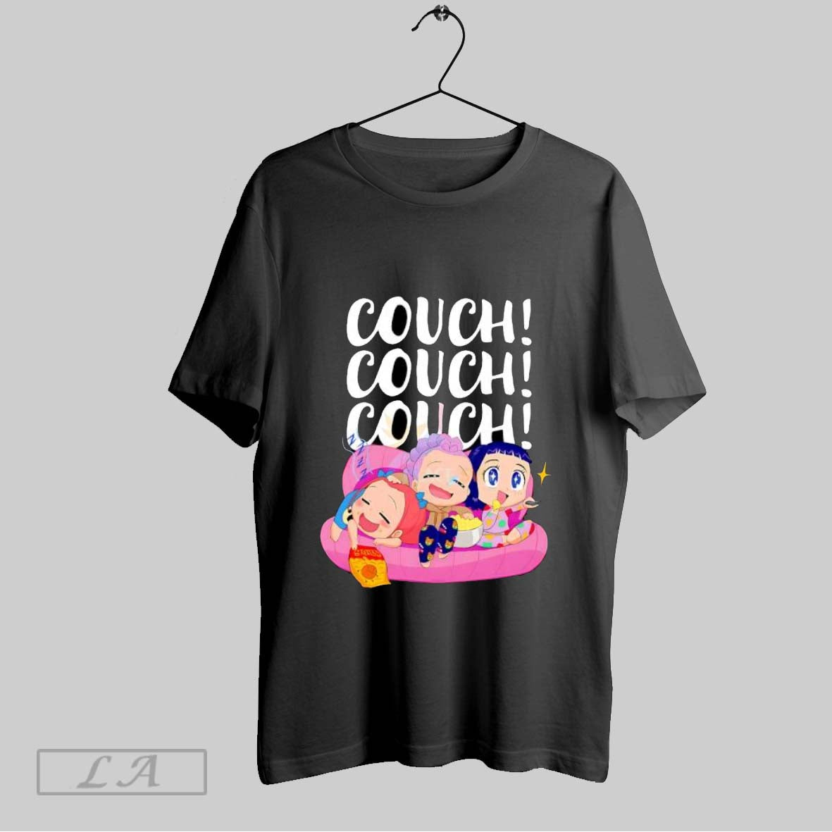 Original Kpop Demon Hunters Couch - Adult & Kids T-Shirts, Sweatshirts & Hoodies apparel design preview 1