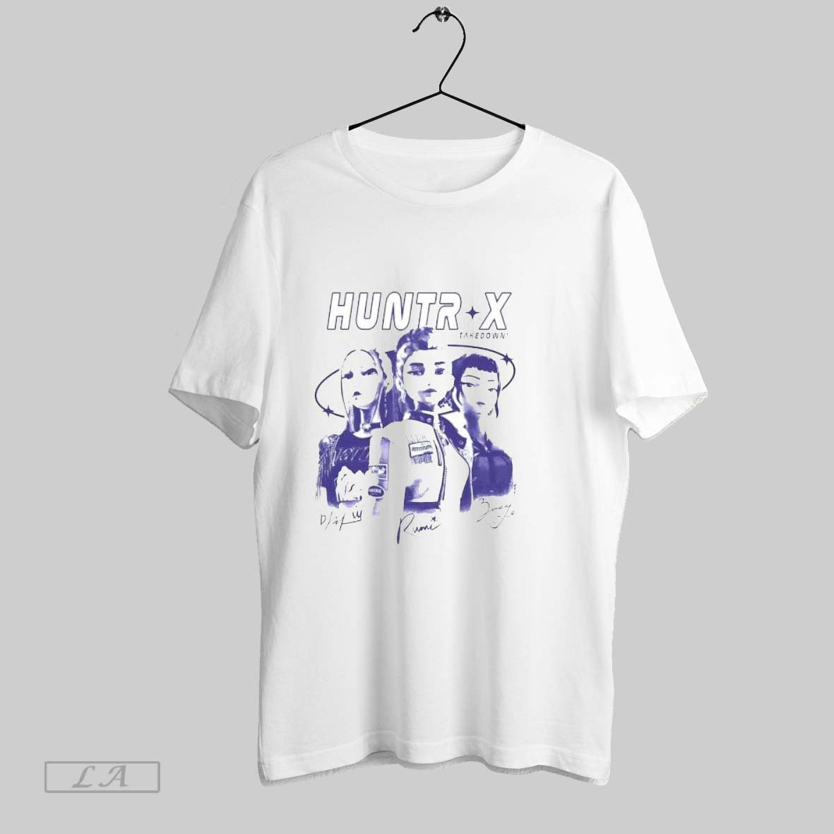 Original Kpop Demon Hunters Huntr X Takedown Comfort - Adult & Kids T-Shirts, Sweatshirts & Hoodies apparel design preview 1