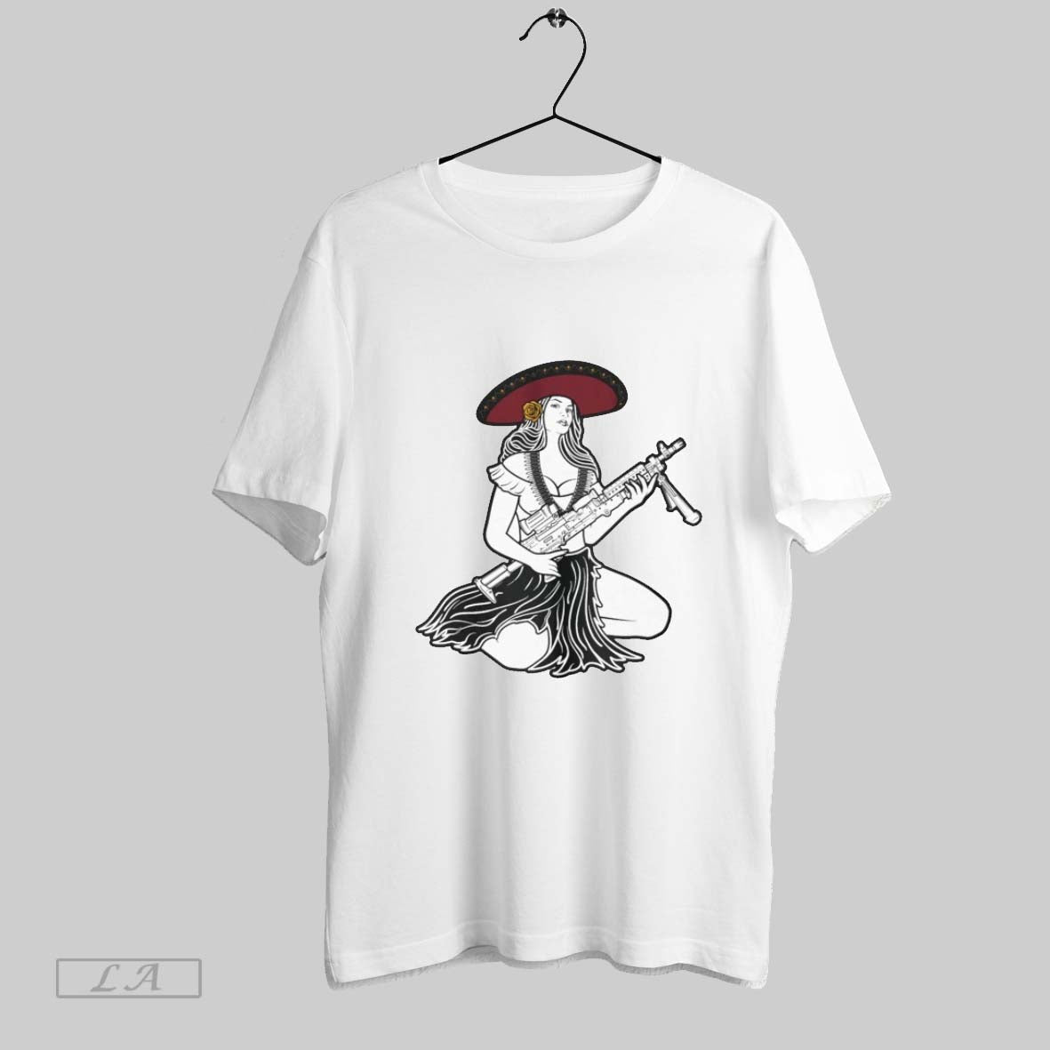 Original La Adelita - Adult & Kids T-Shirts, Sweatshirts & Hoodies apparel design preview 1