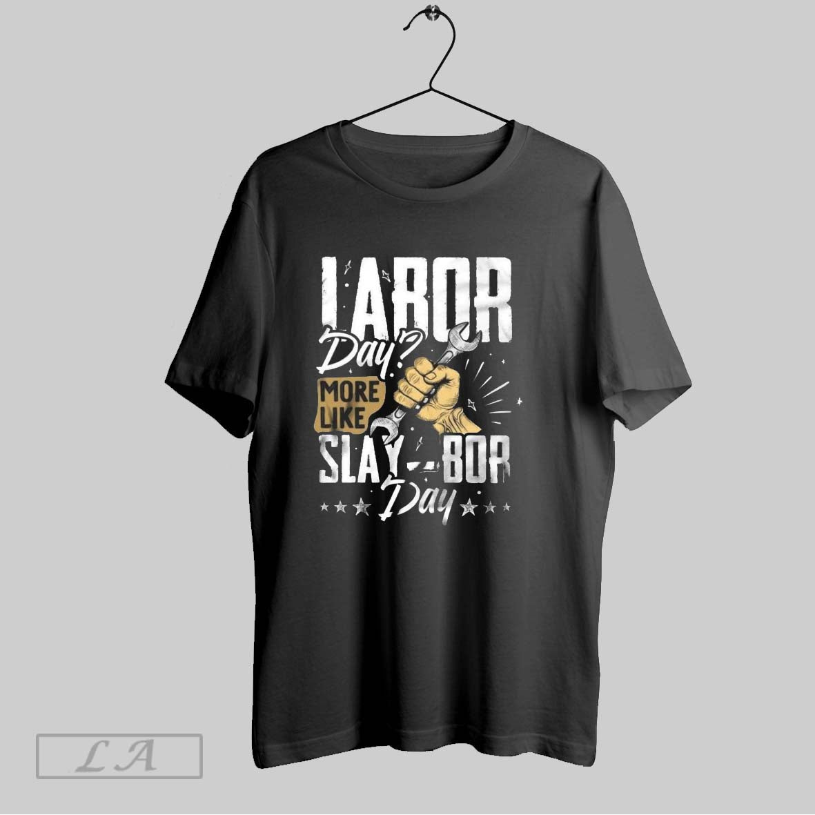Original Labor Day More Like Slaybor - Adult & Kids T-Shirts, Sweatshirts & Hoodies apparel design preview 1