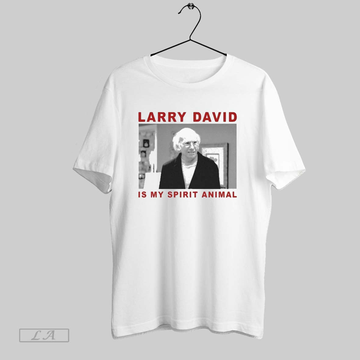 Original Larry David Is My Spirit Animal - Adult & Kids T-Shirts, Sweatshirts & Hoodies apparel design preview 1