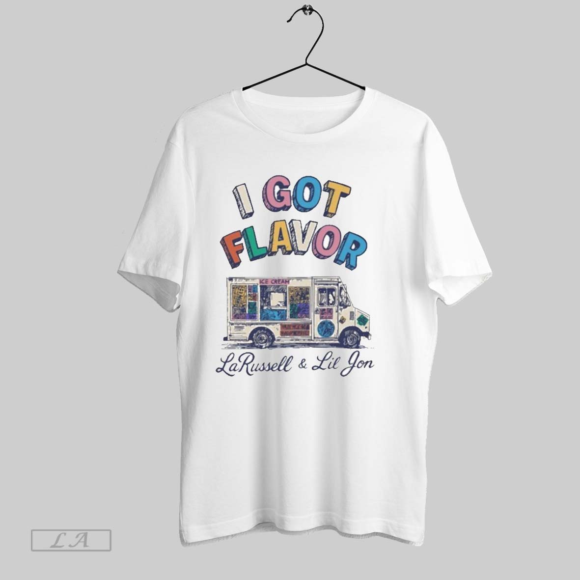 Original Larussell And Lil Jon I Got Flavor - Adult & Kids T-Shirts, Sweatshirts & Hoodies apparel design preview 1