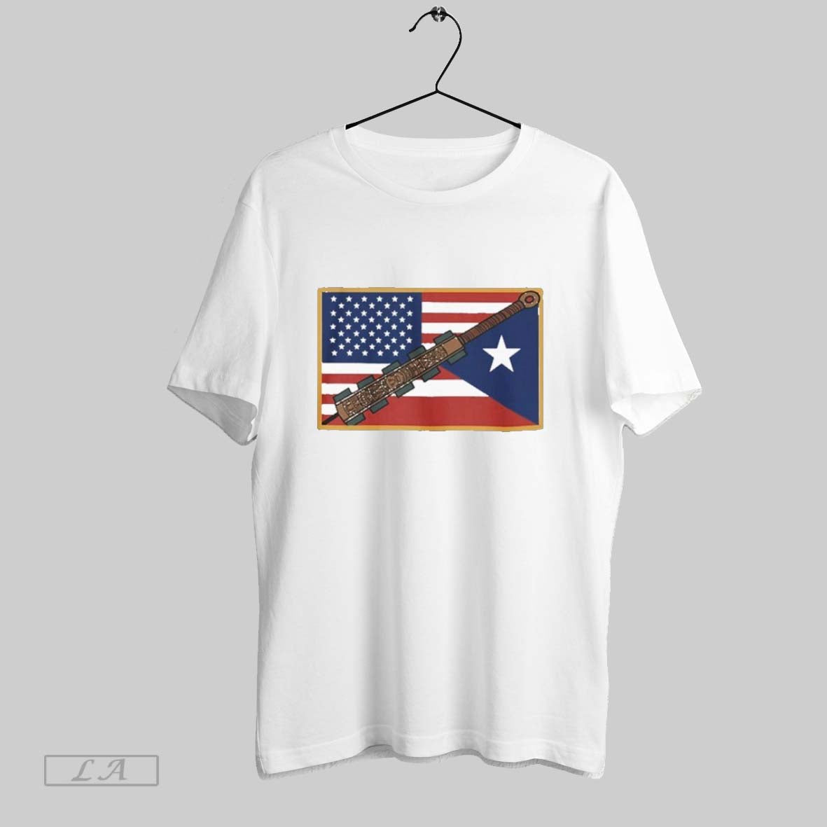 Original Latinos Unidos American Flag - Adult & Kids T-Shirts, Sweatshirts & Hoodies apparel design preview 1