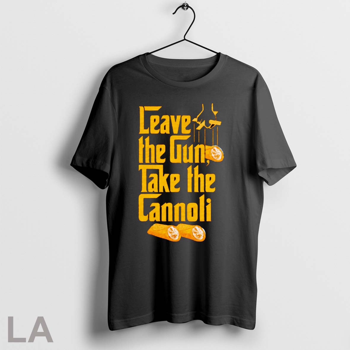 Original Leave The Gun Take Cannoli - Adult & Kids T-Shirts, Sweatshirts & Hoodies apparel design preview 1
